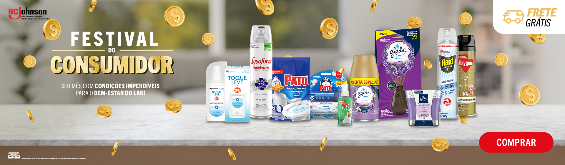 SCJ Frete Grátis até 15/03